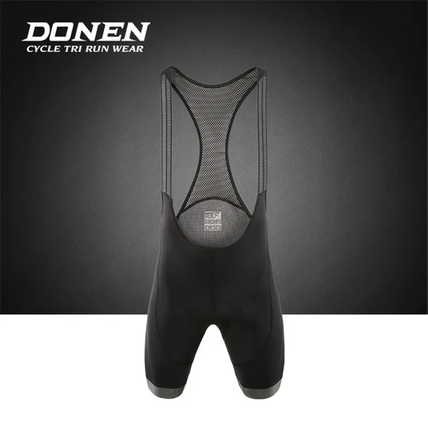 

DONEN Summer Cycling Bib Shorts Moisture Wicking Bike Shorts Pants 6D Carbon fiber Pad chamois bicycle bib shorts