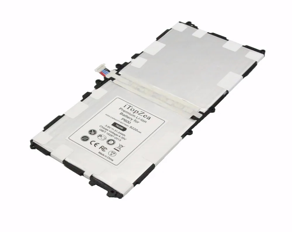 ITopZea 5 шт. 8220 мАч T8220E T8220C запасная батарея для Samsung Galaxy Note 10 1 P600 T520 SM P601 P605 P607|battery for samsung|battery forbattery samsung galaxy |