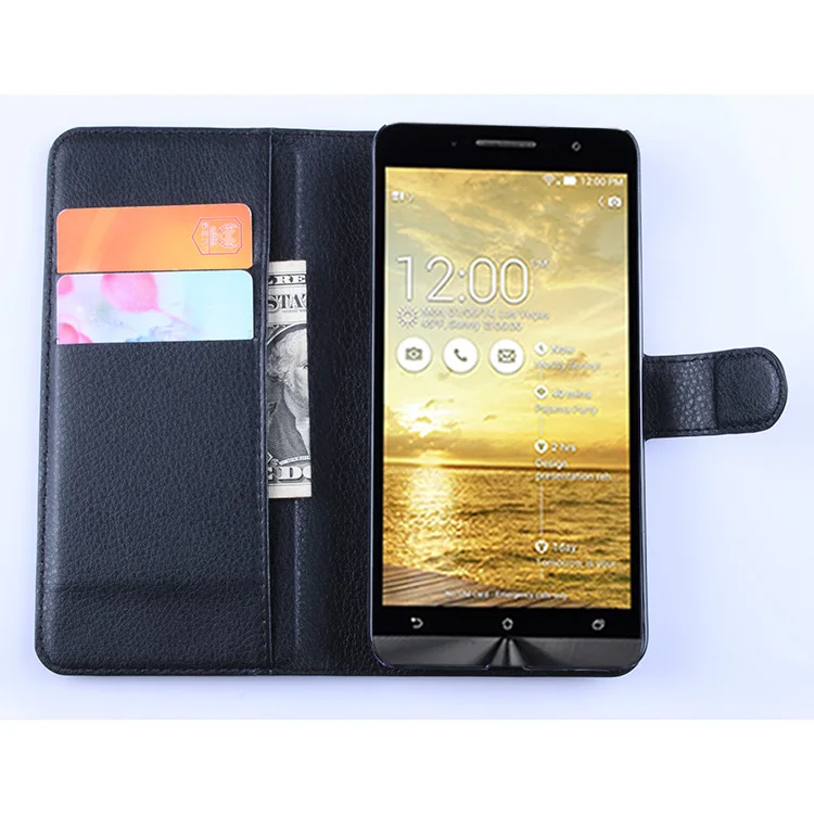 Чехол книжка из искусственной кожи для Asus Zenfone 5 A501CG флип кошелек чехлы с