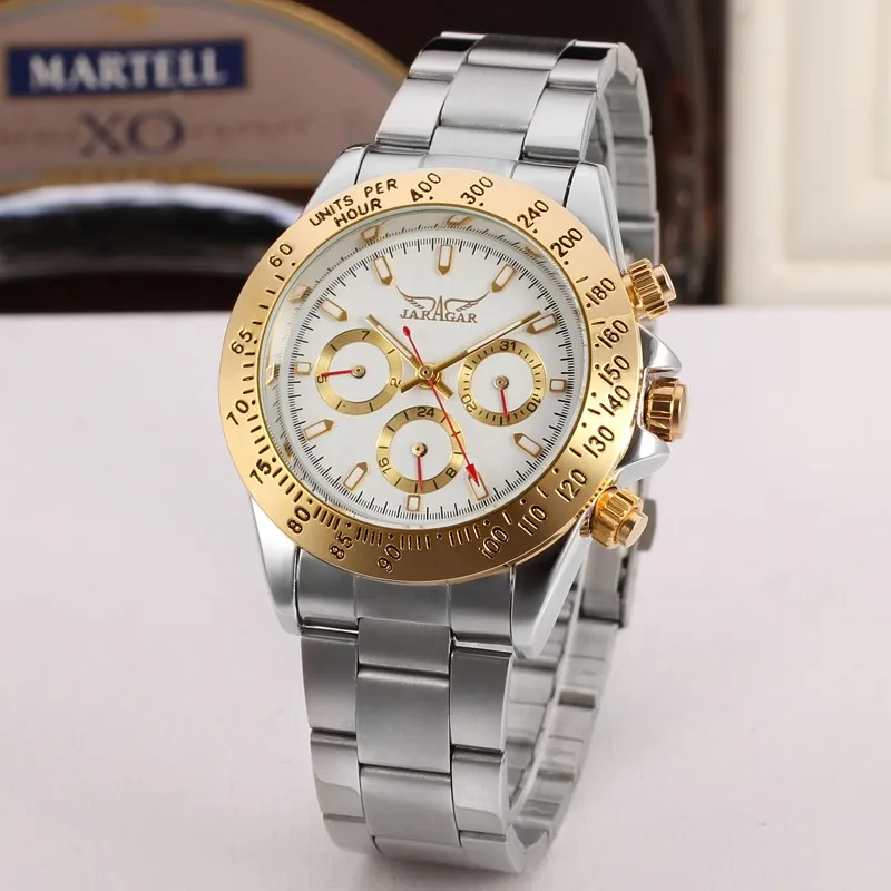 China Wholesale Jargar automatic mechanical movement designer inspired watches at cheap, reloj hombre