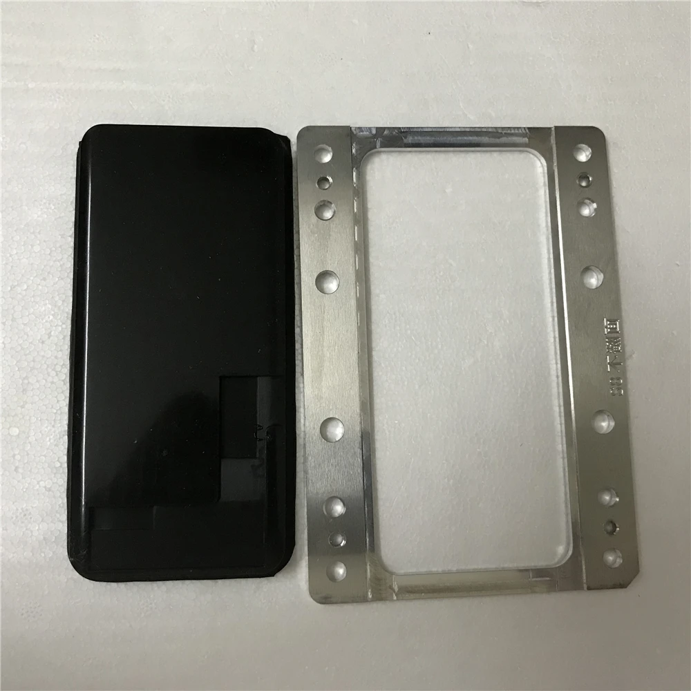 

YMJ unbent flex laminating rubber with metal frame for Samsung S7 edge/s8/s8+/note8/S9/S9+