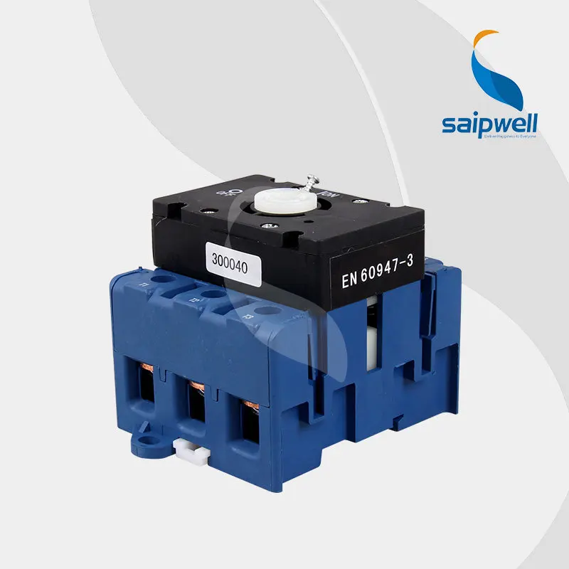 

High Quality Change Over Switch SP-LW30-100 Rotary Switch (440V 100A 50Hz AC)