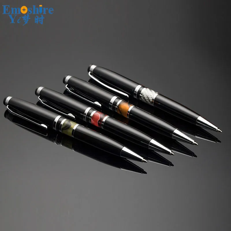 EMOSHIRE Factory Outlet Metal Acrylic Ballpoint Pen In Oil Pen Advertising Gift Pen Custom LOGO On A Generation (9)