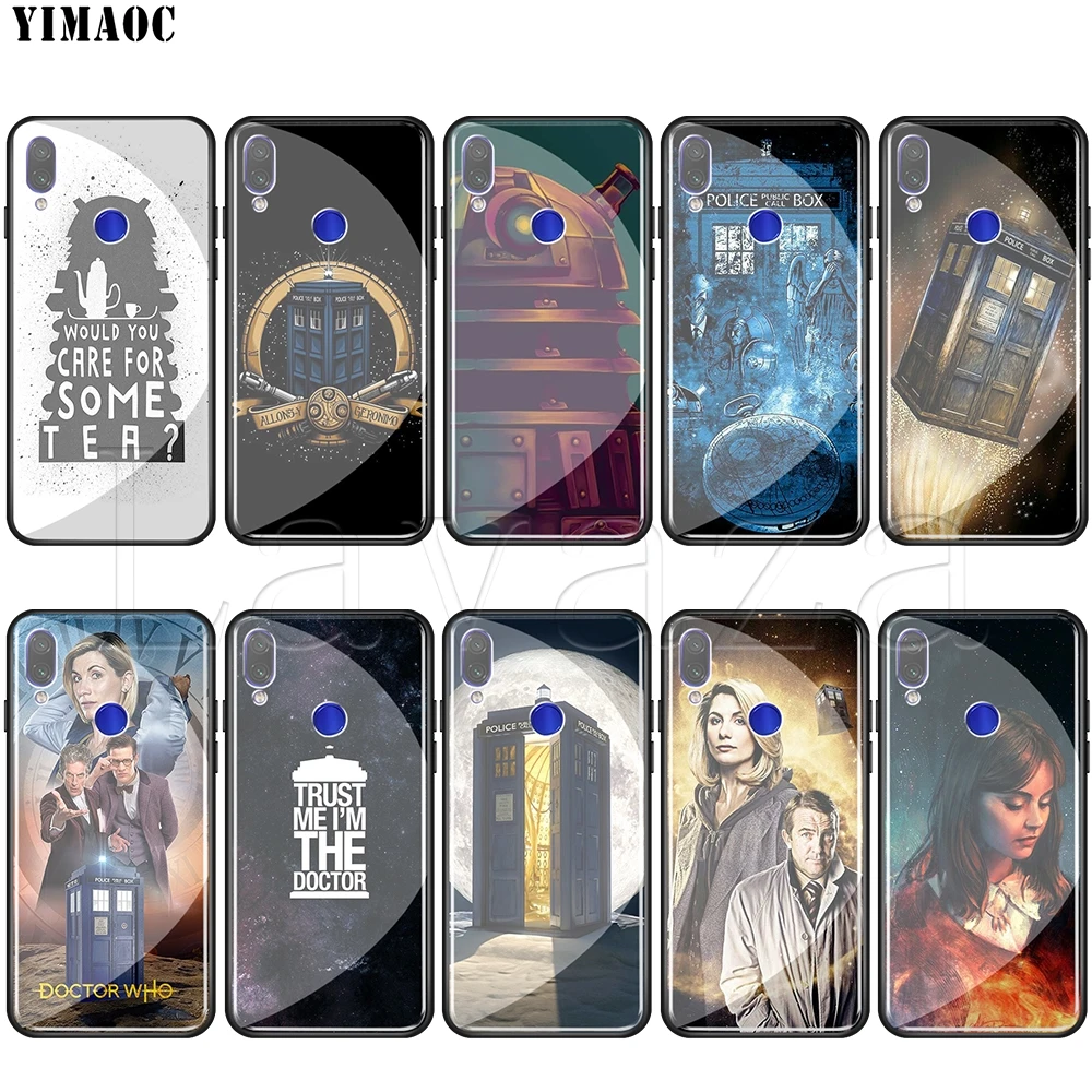 

Lavaza Doctor Who Daleks Tempered glass TPU Case for Redmi Note 4X 5 6 6A 7 Pocophone F1