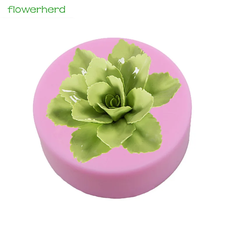 

Big Silicone 3D Soap Mold Stylised Flowers Scented Aromatherapy Soap Mold Handmade Fragrance Soap Fondant Cake Decorating Tools