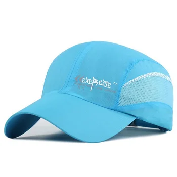 

2018 Summer Baseball Cap Men Breathable Quick-Drying Mesh Hats Women Sunshade Caps
