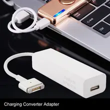 Slim Design Lightweight USB C to 85W/60W/45W Magsafe2 T-head Adapter Charging Converter for Macbook Pro