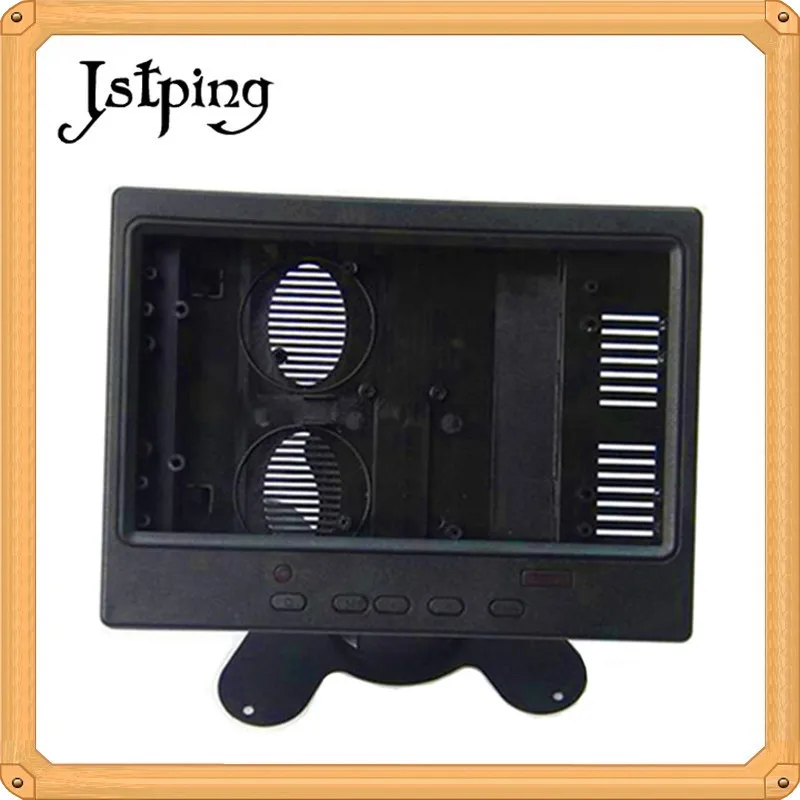 Jstping 10 1-дюймовый ЖК-дисплей 16:10 пластиковый чехол HDMI VGA 2AV для платы Raspberry Pi s Рамка |