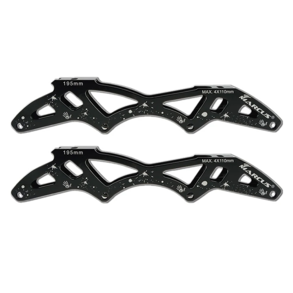 

JEERKOOL Roller Skates Inline Speed Slalom Skating Frame 4*90/100/110mm Wheel 150-195mm Mounting Distance Aluminium Alloy DJ21