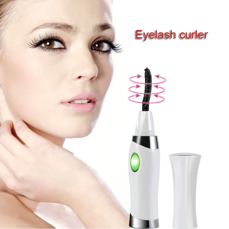 

Portable Pen Style Eyelash Curler Electric Heated Makeup Eye Lashes Long Lasting Eyelash Curler Eyes Makeup Beauty Tools HB88
