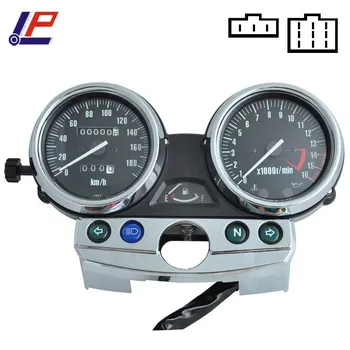 

Motorcycle Gauges Cluster Speedometer Tachometer Odometer For ZRX400 ZRX1100 ZRX750 Instrument Assembly Silver 180KM/H 16000