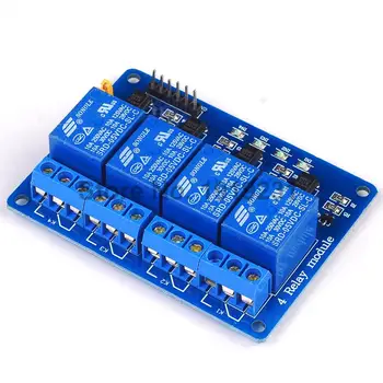

1PCS 4 Channel 5V relay isolation control Relay Module Shield 250V/10A for MCU AVR 51 PIC