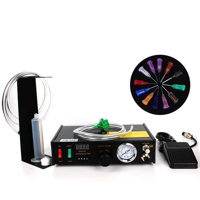 

HB983 Digital Automatic Glue Dispenser/ plastic injection UV Solder Paste/Liquid glue dispensing display machine