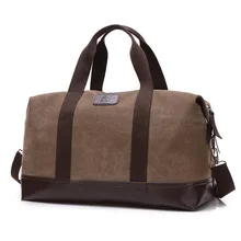 071617 Мужская большая Вместительная дорожная сумка, сумка-тоут на одно плечо, сумка через плечо