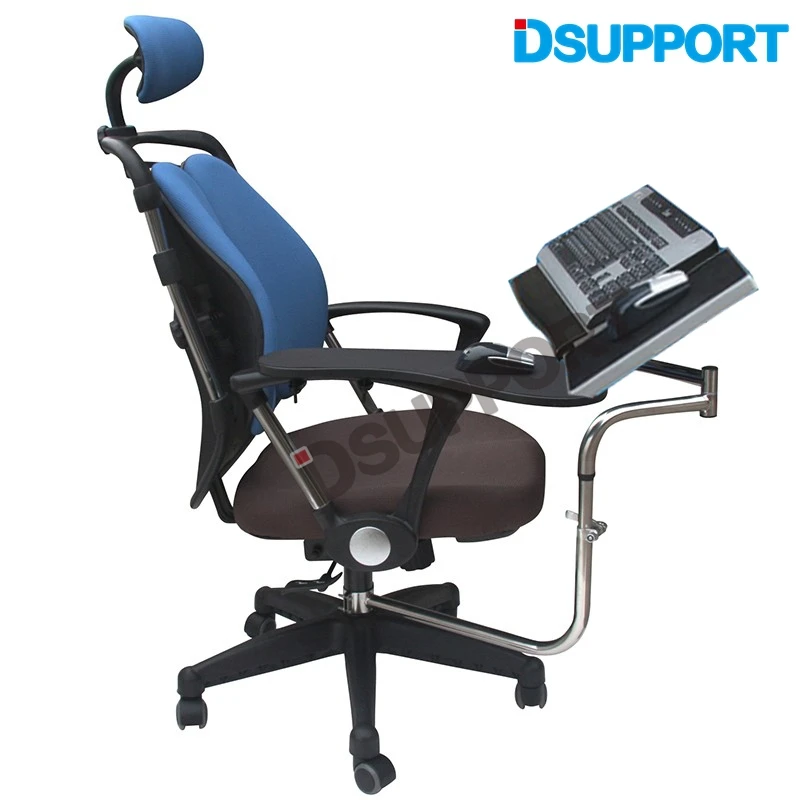 Mouse Pad com Braço para Cadeira Suporte Multifuncional com Trava para Teclado Notebook e Mouse - Imagem 3
