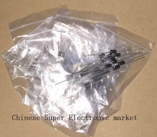 

1N4148 1N4007 1N5819 1N5399 1N5408 1N5822 FR107 FR207,DIP 8values=200pcs,Electronic Components Package,Diode Assorted Kit