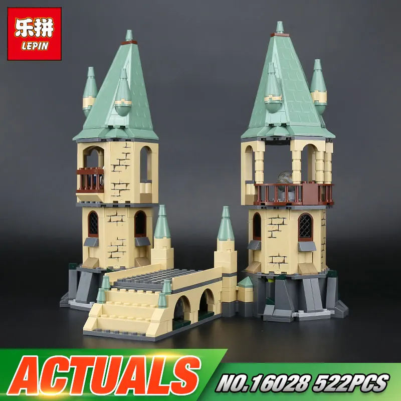 

Lepin 16028 Kid Toys 522Pcs Movie Series The 4867 Magic School Set Building Blocks Bricks New Toys For Kids As Christmas Gifts