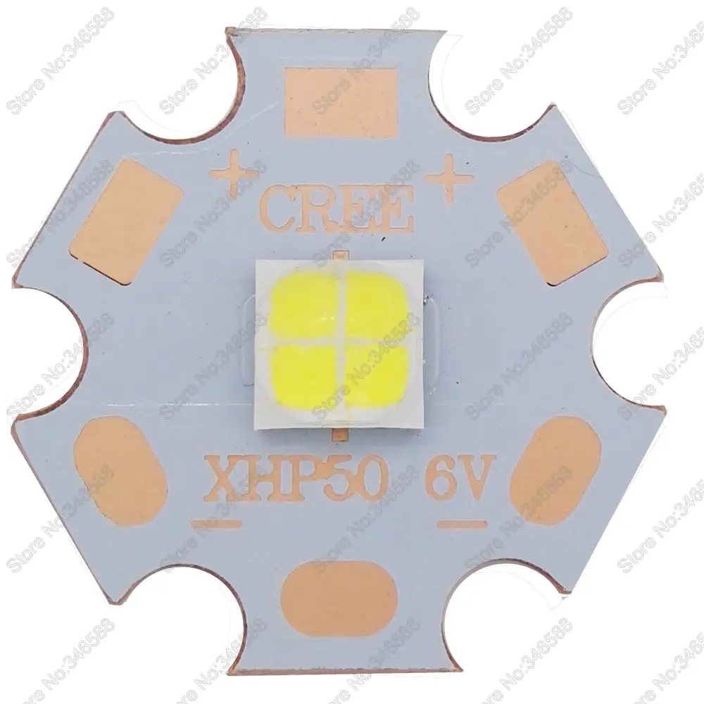 Светодиодный излучатель CREE XHP50 XHP70 холодный белый или нейтральный теплый