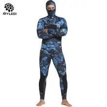 MYLEDI 3 мм неопреновые гидрокостюмы для дайвинга из двух частей зимний сохраняющий тепло костюм для плавания Подводная охота и подводное плавание с аквалангом костюмы