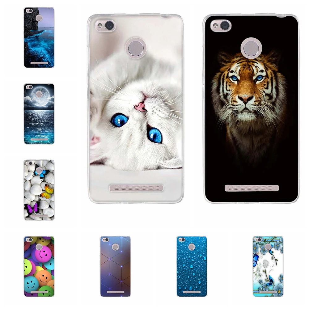

For Xiaomi Redmi 3 Case Silicone TPU For Redmi Note 4 Note 4X Case For Xiaomi Redmi Note 3 Case Cover For Xiaomi Redmi 3X Case