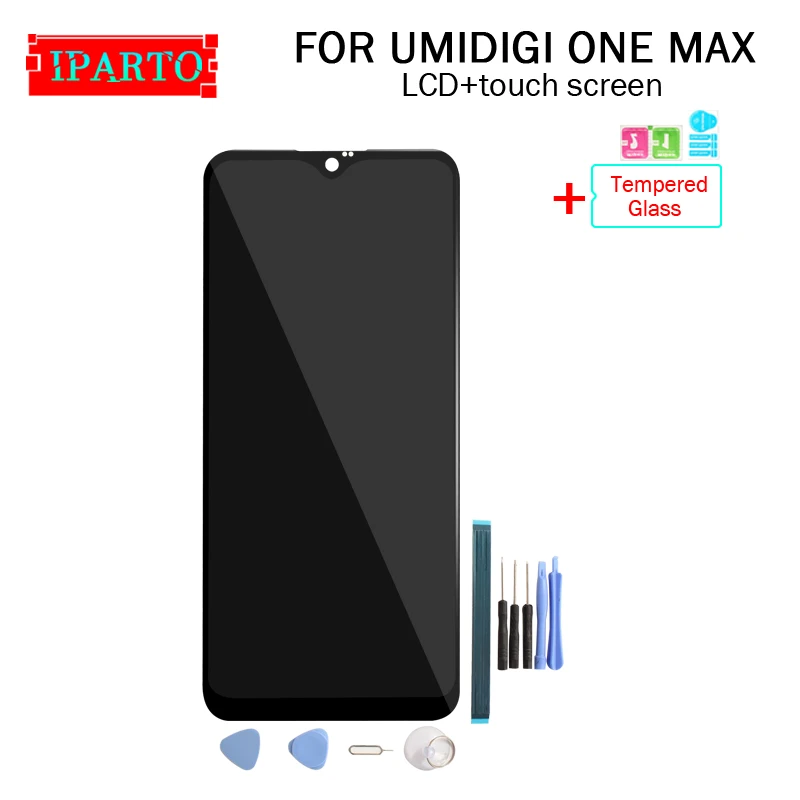 6 3 дюймовый UMIDIGI ONE MAX ЖК дисплей + кодирующий преобразователь сенсорного экрана в