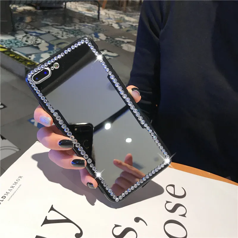 3D зеркальный чехол для Samsung Galaxy A50 A70 A10 M10 A30 S10 (5G) PLUS S10E задняя крышка iphone 8 7 plus x xs 11 Pro