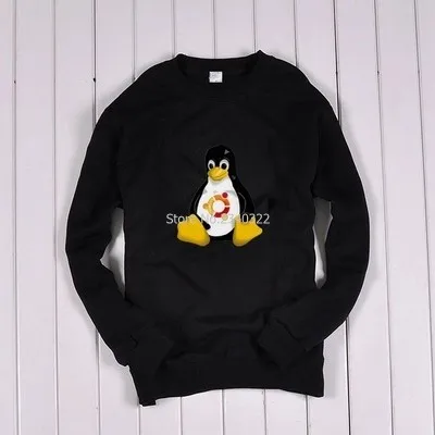 

Autumn spring for man woman LINUX UBUNTU sweatshirt cotton clothes tops