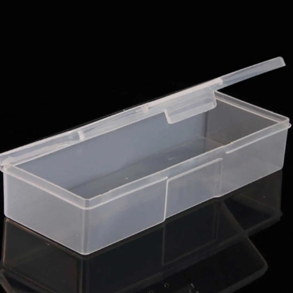 BGVfivePlastic прозрачный Маникюр для ногтей, инвентарь коробка для хранения ногтей точка кисти контейнер