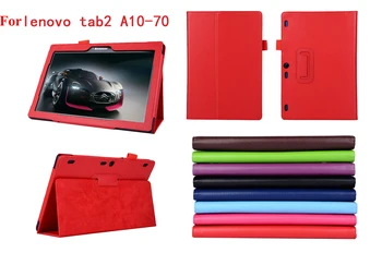 

For lenovo Tab2 A10 70 Smart Flip Leather Tablet Case Cover for Lenovo Tab 2 A10-70 A10-70F A10-70L tablet 10.1'' Tablet Case