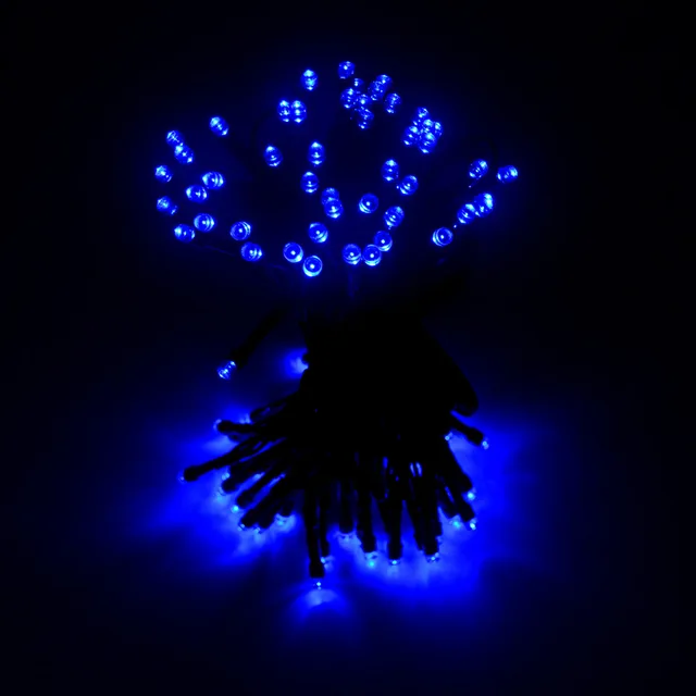 Solar 100led Holiday Light String Christmas Lights Outdoor Garden Solar 100led Holiday Light String Christmas Lights Outdoor Garden Decoration Neon 12 Meters Waterproof Line Lamp