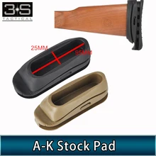 Тактический страйкбол АК сток Pad AK-47 противоударный резиновый AK47 Recoil Butt сток Pad Пейнтбол AK 47 аксессуары