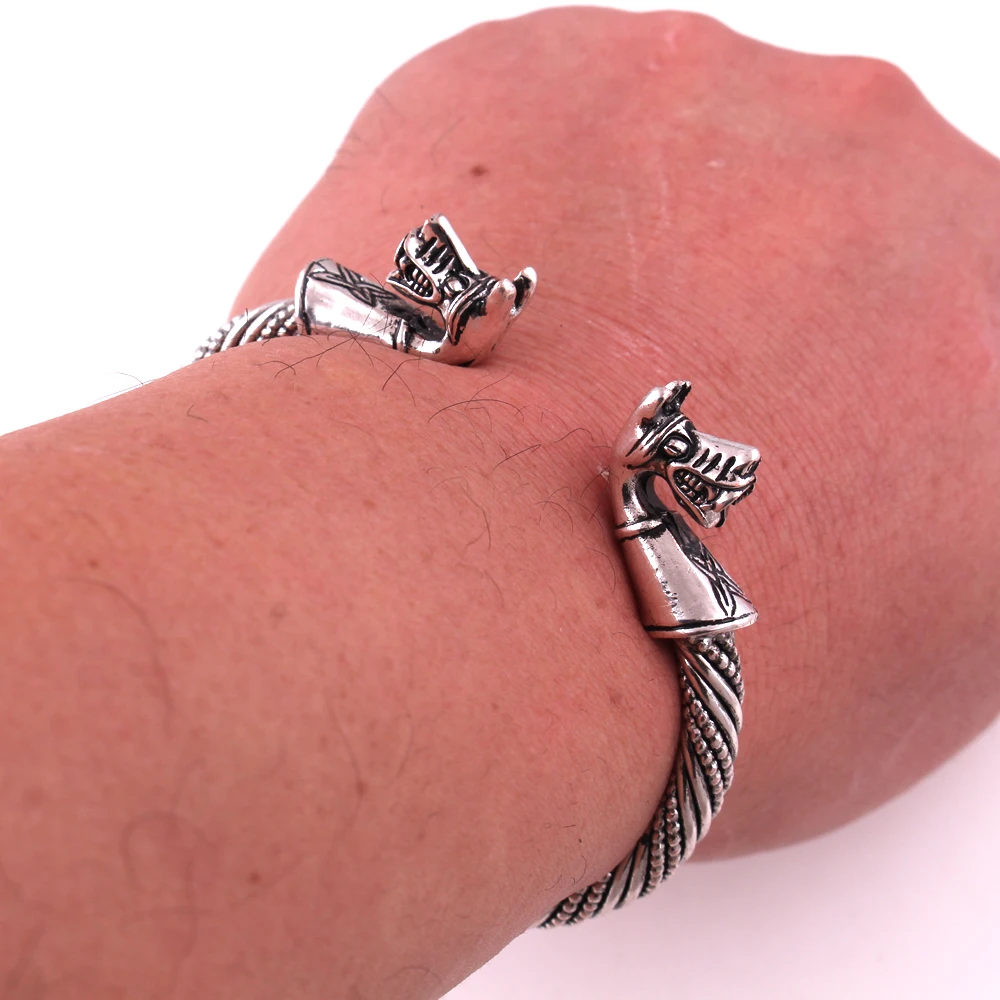 Мужской браслет с головой волка|wolf bracelet|bracelet wolfwolf head bracelet |