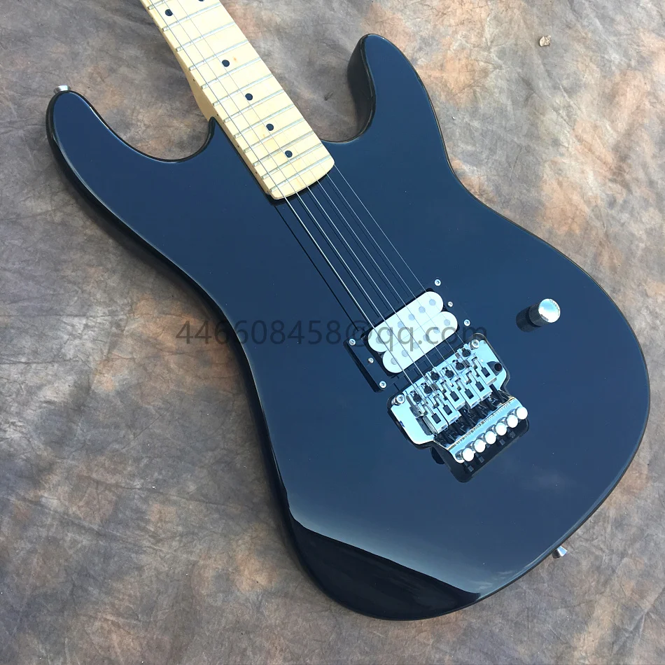 

Free shipping Factory custom good Sound effect new guitar fingering custom made 6 strings musical NO.1 black Color gift
