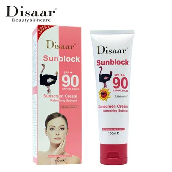 

Disaar Oil Control Sunscreen Cream Waterproof Sunblock Foundation Spf90++ Whitening Isolation Moisturizing Collection Face Cream