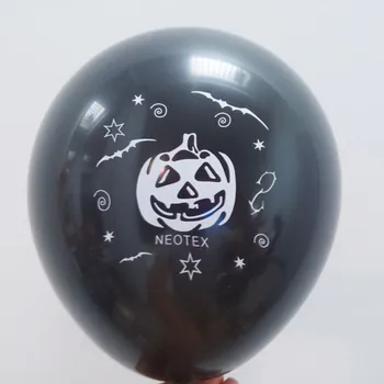

100pcs/lot Globos pumpkin head Latex Balloons kids inflatable toys Halloween Decorations air balloons Party supplies 12inches