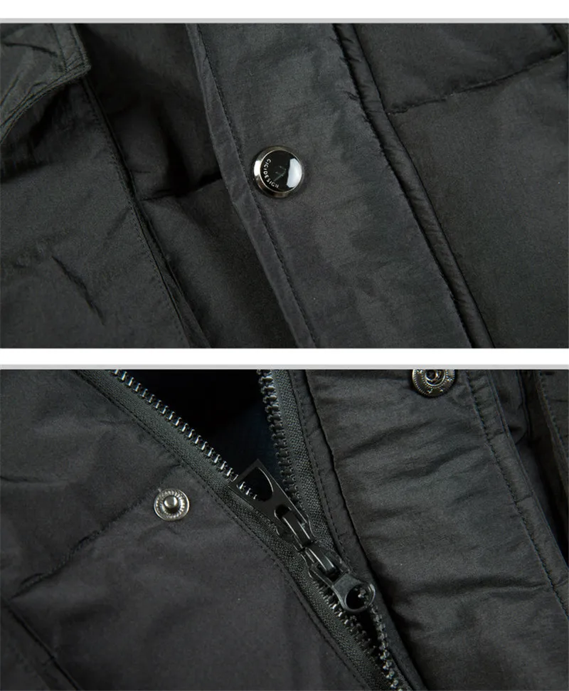Новое поступление, зимний мужской пуховик с меховым воротником, куртка высокого качества, с капюшоном, Повседневная мода размера плюс XL-11XL12XL13XL