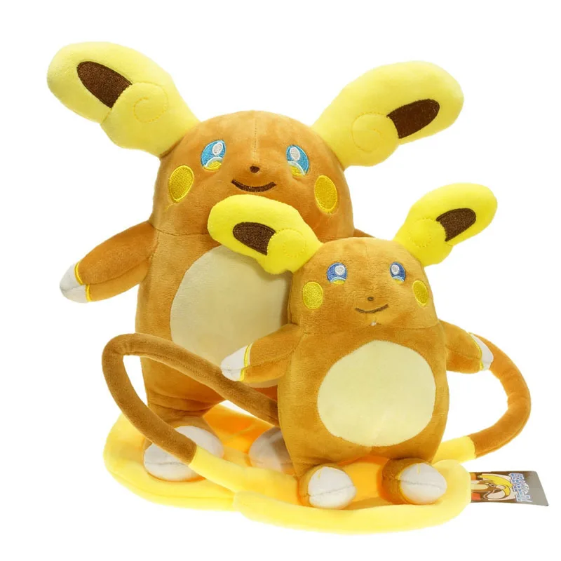 

20-30cm Alola Raichu Plush Doll Stuffed Animals Soft For Kids Best Gift Plush Figure