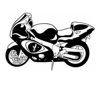 

Heavy Motorcycle Sticker Vehicle Decal Classic Punk Posters Vinyl Wall Decals Autobike Parede Decor Mural Autocycle Sticker