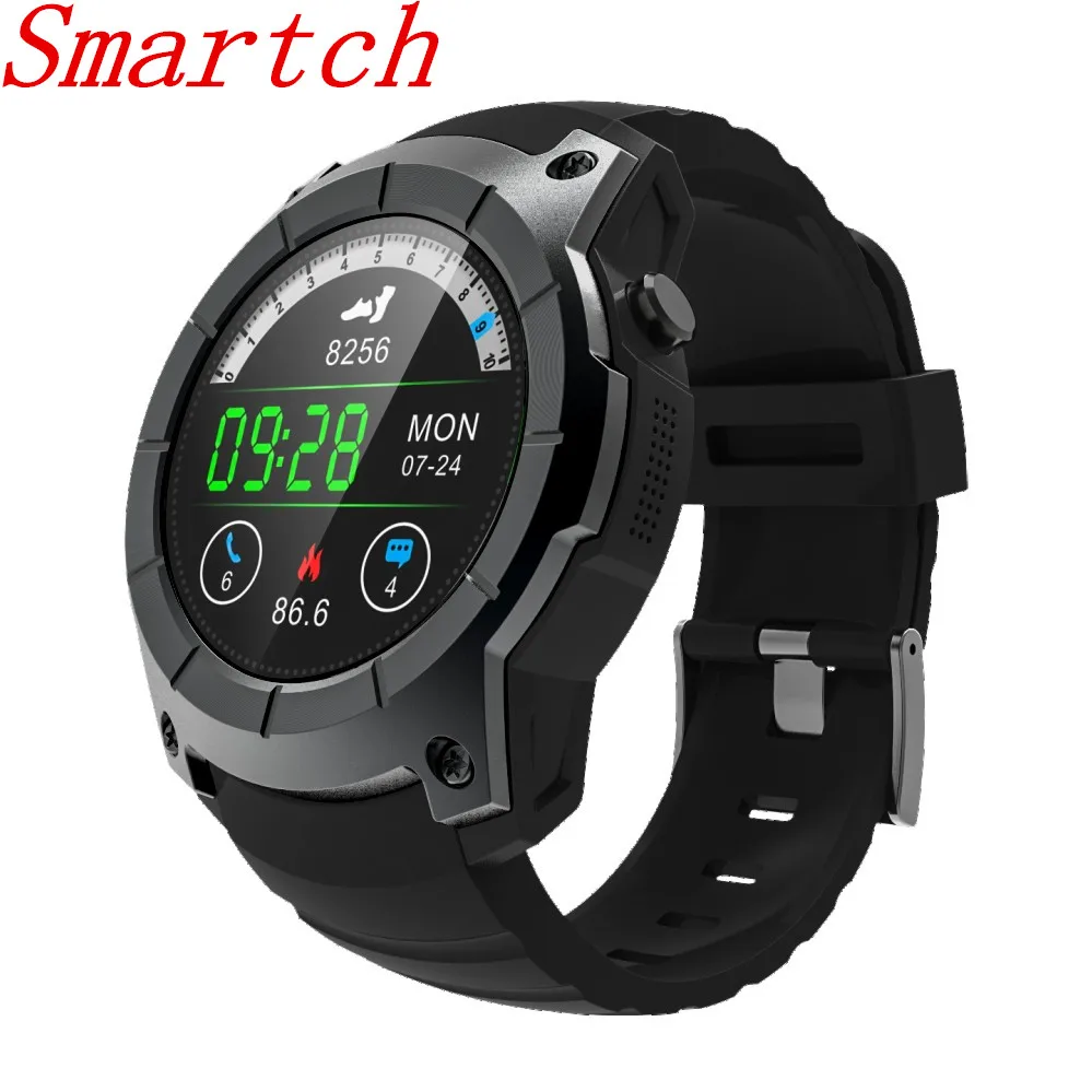 

Smartch S958 GPS Outdoor Sports Smart Watch IP66 Life Waterproof with Heart Rate Monitor Pressure for Android 4.3 IOS 8.0 above