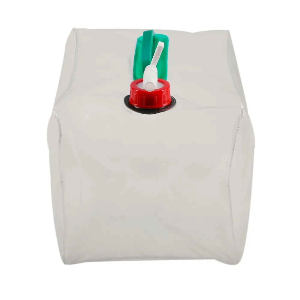 

10L 20L Foldable Water Storage Bag PVC Double Handles Super Large Capacity Water Container Transparent Bags Outdoor Camping B972