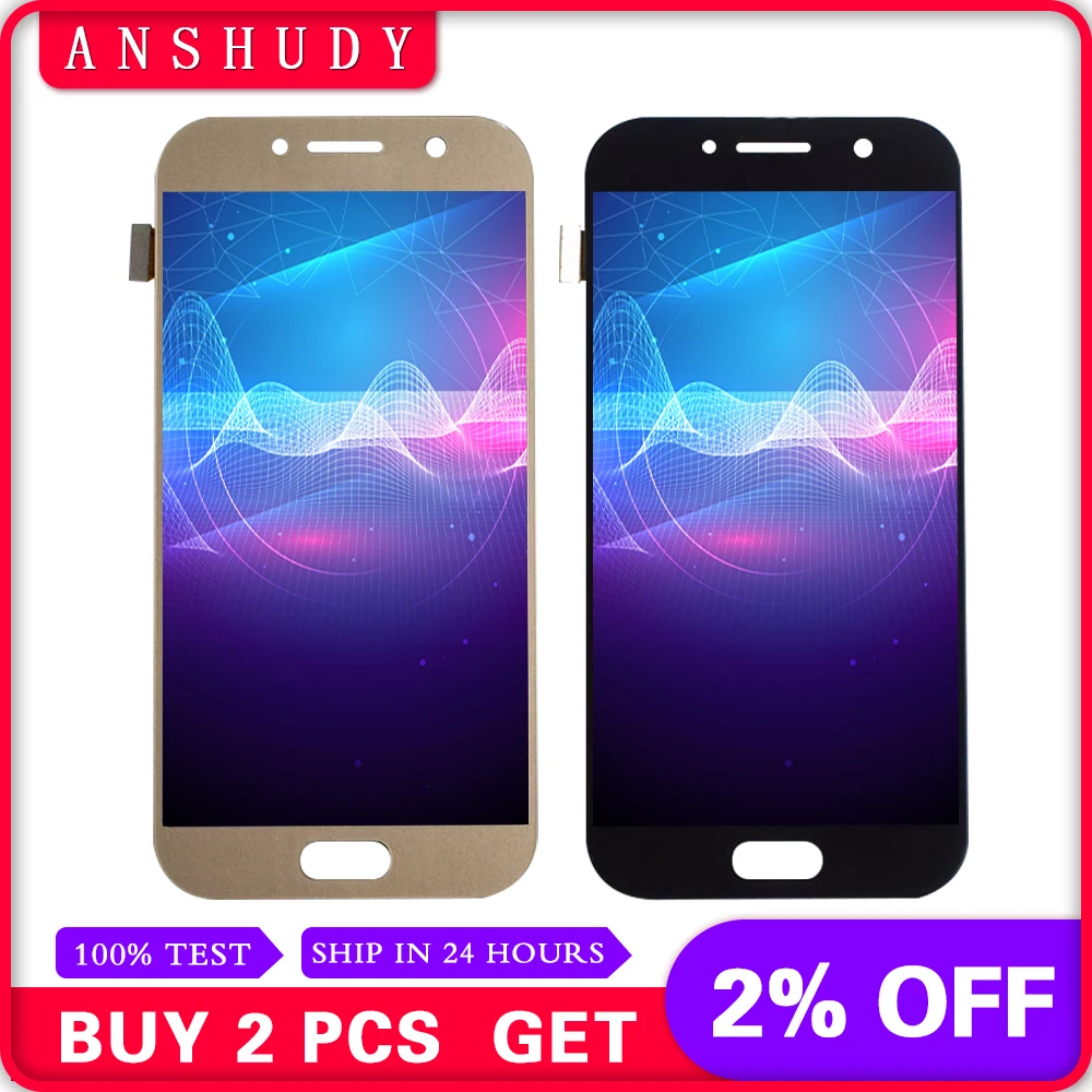 

For Samsung galaxy A5 2017 A520 SM-A520F LCD Display Panel Module + Touch Screen Digitizer Sensor Assembly