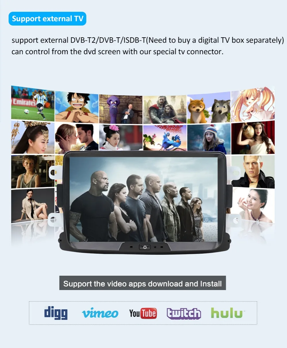 Flash Deal Octa core android 9.0 car dvd for Dacia Lodgy Logan Duster Sandero with 1 din radio gps video wifi navigation multimedia player 18