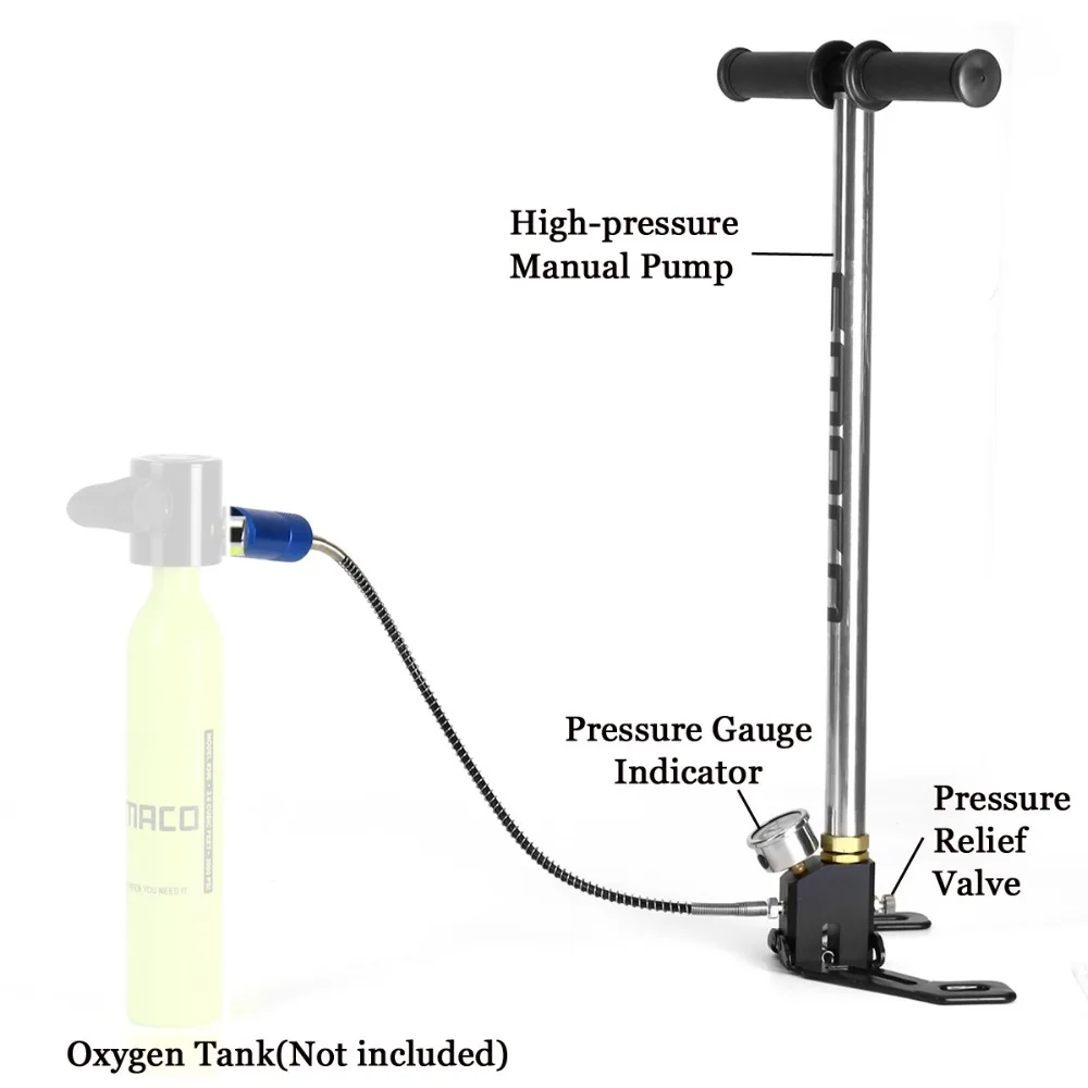 for Smaco Two oxygen cylinder sets Mini scuba