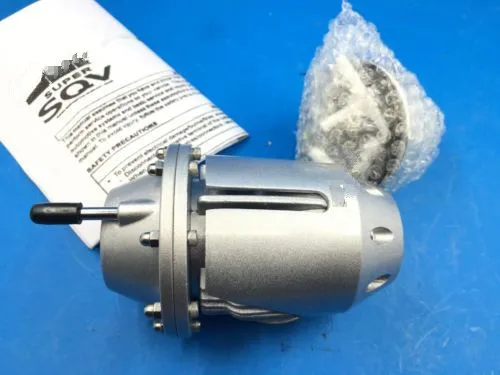 

NEW UNIVERSAL BLOW OFF VALVE BOV SQV 2 SSQV II TURBO WITH ADAPTER siliver WITH Original color box
