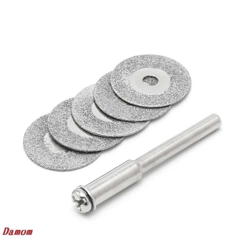 OOTDTY Аксессуары Dremel 5 шт./компл. алмазная шлифовальная пила циркулярный режущий