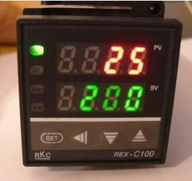 Интеллектуальный контроллер температуры RKC REX C100 универсальный на входе|controle