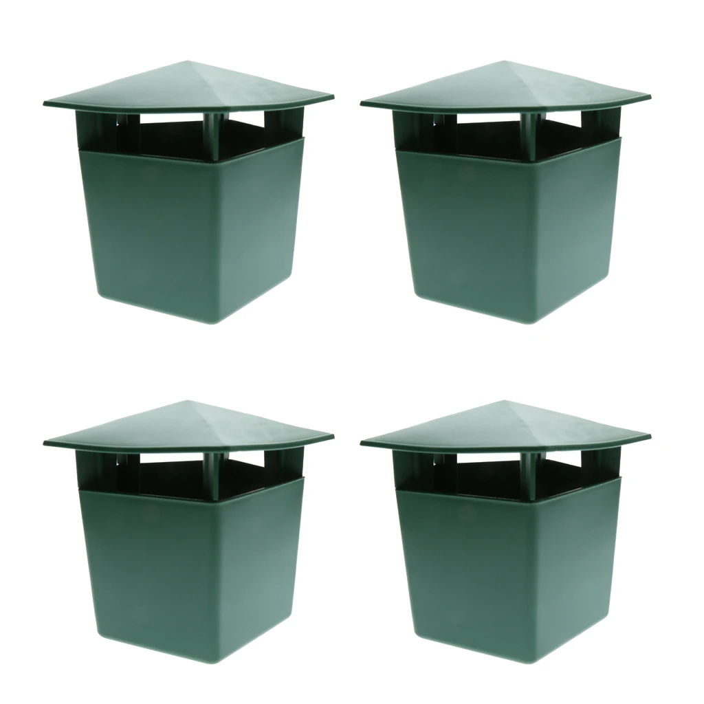 

4x Plastic Snail Cage Slug Catcher Trap Tools Animal Pest Trapper Control