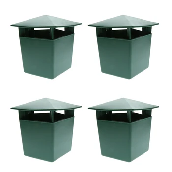 

4x Plastic Snail Cage Slug Catcher Trap Tools Animal Pest Trapper Control