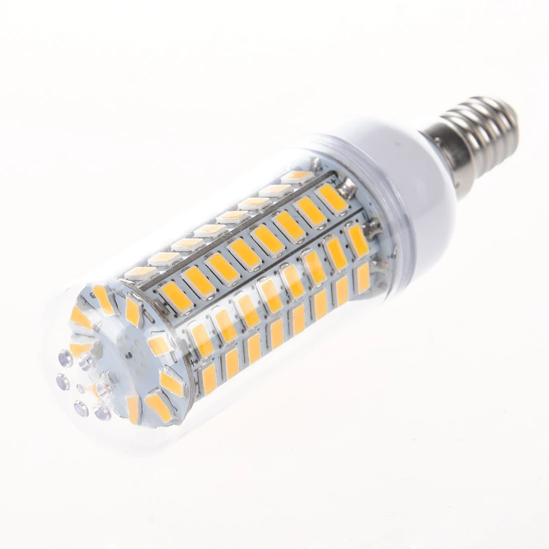 10W, 100W Halogen Bulb Equivalent, E14, 600Lumens, 89pcs SMD5730, Warm