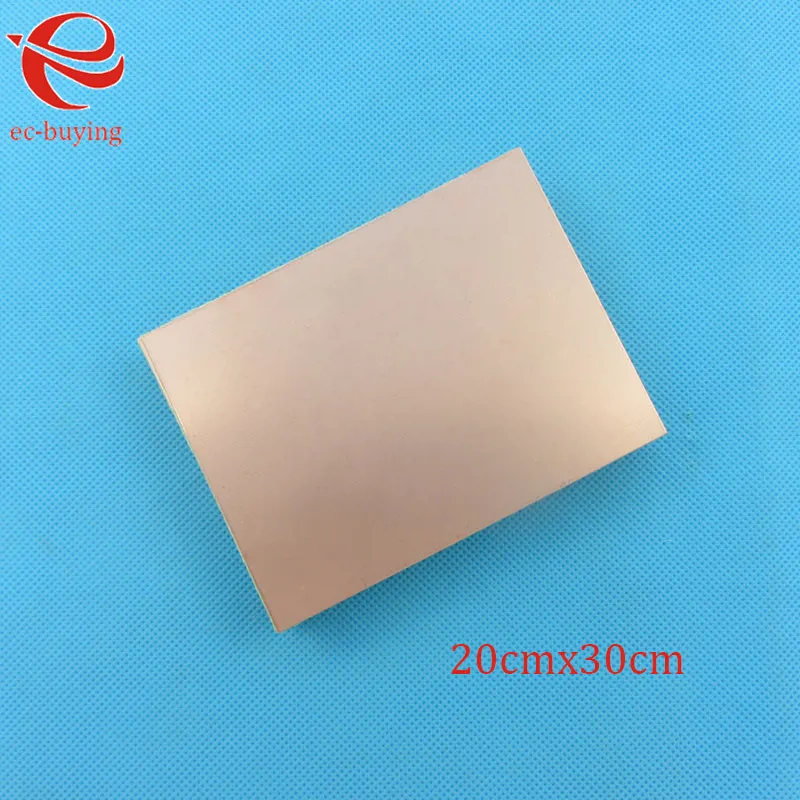 

10 pcs/lot Copper Clad Laminate Double Side Plate CCL 20x30cm 1.5mm FR4 Universal Board Practice PCB DIY Kit 200*300*1.5mm